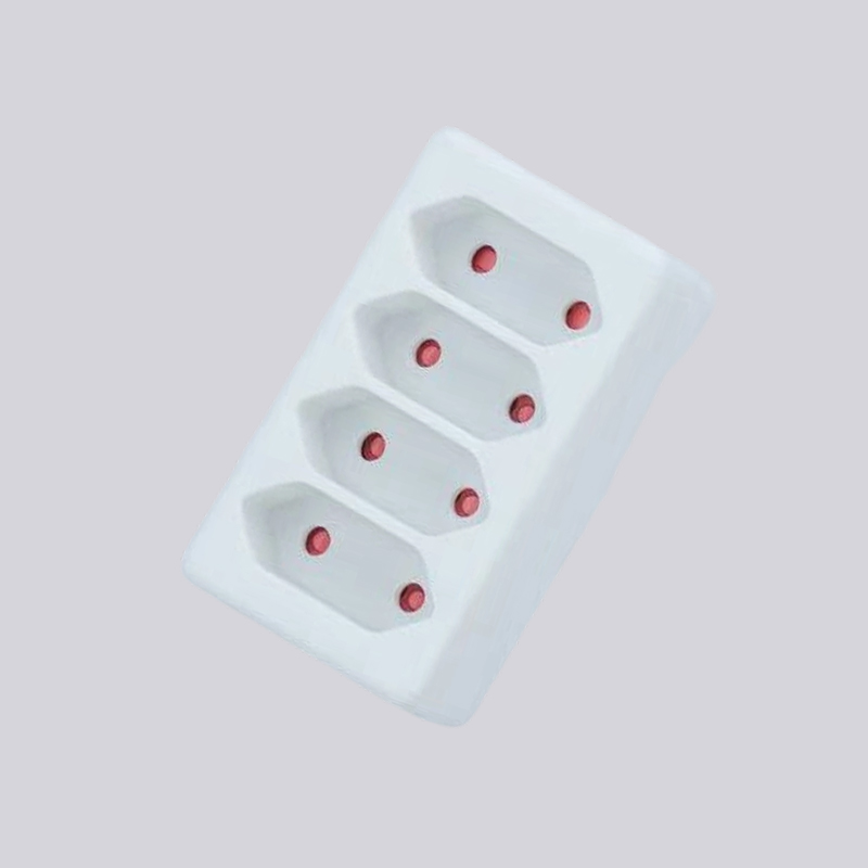G01/4 Deutscher Typ Vier-Flachstecker-Adapter